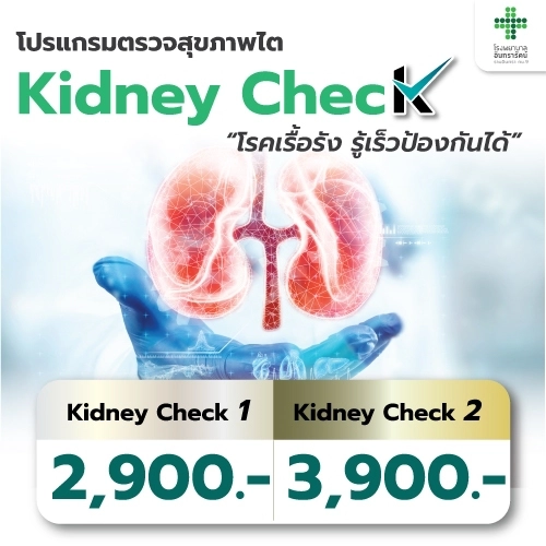 โปรแกรมตรวจสุขภาพไตเบื้องต้น (Standard Kidney Health Package)