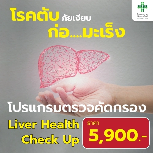 โปรแกรมตรวจคัดกรองมะเร็งตับ Liver Health Check Up