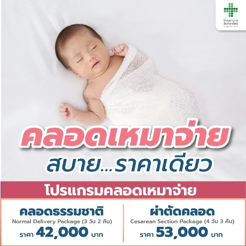 โปรแกรมคลอดเหมาจ่าย