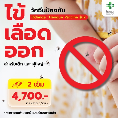 โปรแกรมวัคซีนป้องกันโรคไข้เลือดออก (QDENGA VACCINE)