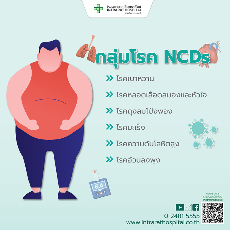 NCDs diseases กลุ่มโรคไม่ติดต่อเรื้อรัง จริงหรือไม่